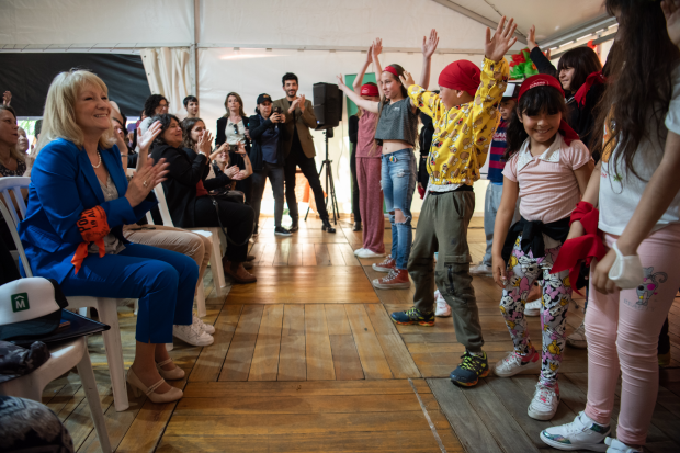 Anuncios de la Intendencia de Montevideo en el marco de la semana de los Derechos de las Infancias y las Adolescencias , 15 de noviembre de 2022