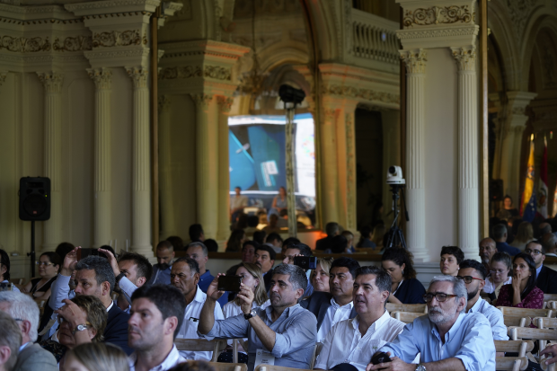 Primer día de actividades de la XXVII Cumbre de Mercociudades en Montevideo