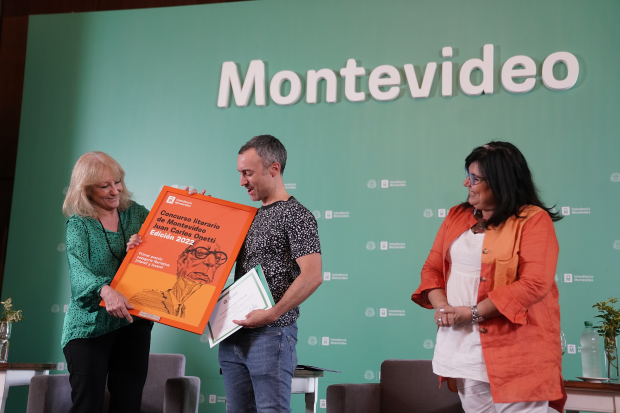 Ceremonia de premiación del Concurso Literario de Montevideo Juan Carlos Onetti