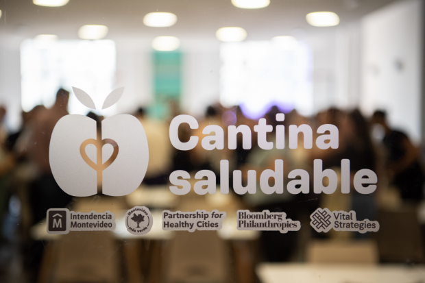Inauguración de cantina saludable en el edificio sede de la Intendencia de Montevideo