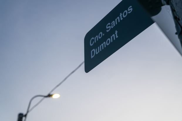 Encendido de luces en Santos Dumont 