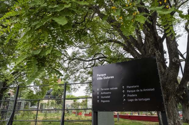 Inauguración del parque Villa Dolores