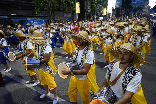 Unidos do Norte en el desfile de Escuelas de Samba 2024 