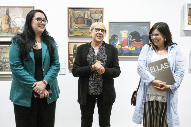 María Inés Obaldía, participa de la exposición «Ellas. Mujeres de la Escuela del Sur» en el Museo Juan Manuel Blanes