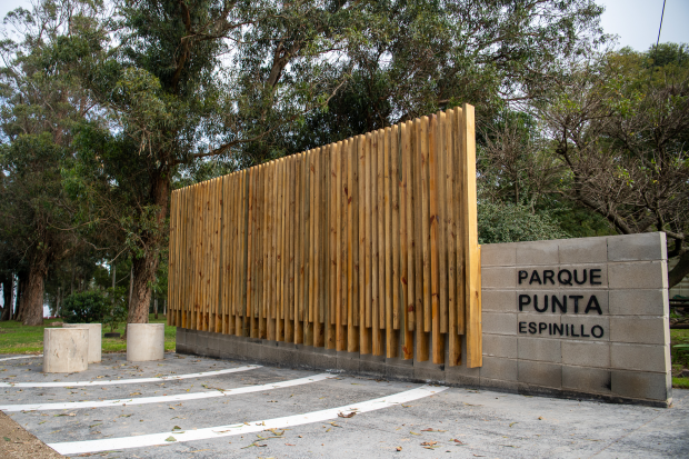 Inauguración de obras en el parque Punta Espinillo