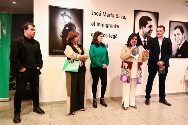  Inauguración de exposición fotográfica José María Silva, el inmigrante que nos legó a Gardel    