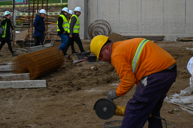 Autoridades de la Intendencia de Montevideo participan de recorrida por obra en Balcón del Cerro