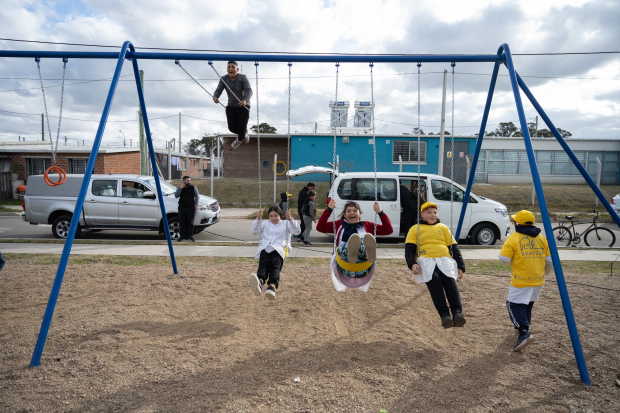 Inauguración de espacio público proyecto Parque Cauceglia