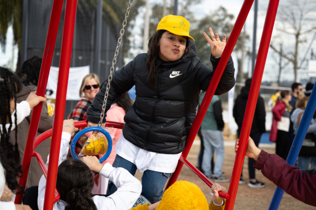 Inauguración de espacio público proyecto Parque Cauceglia