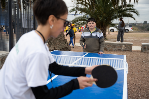 Inauguración de espacio público proyecto Parque Cauceglia