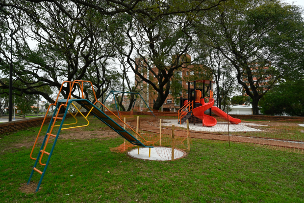 Avance de obras en plaza Sandino