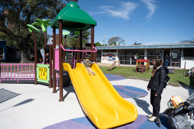 Presupuesto Participativo: Inauguración de Espacio recreativo en Santiago Rivas y Michelena