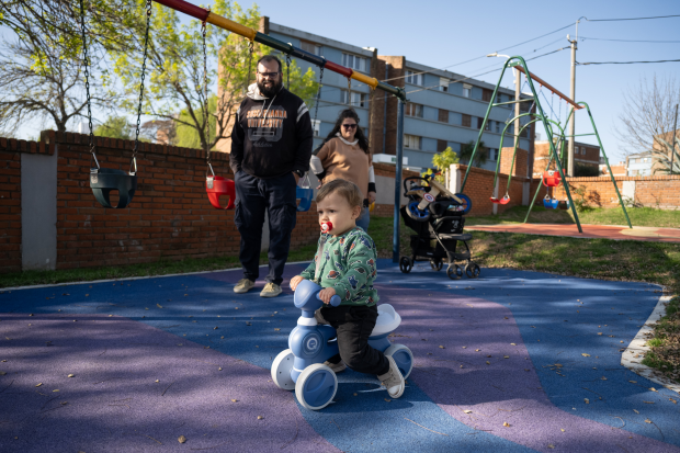 Presupuesto Participativo: Inauguración de Espacio recreativo en Santiago Rivas y Michelena