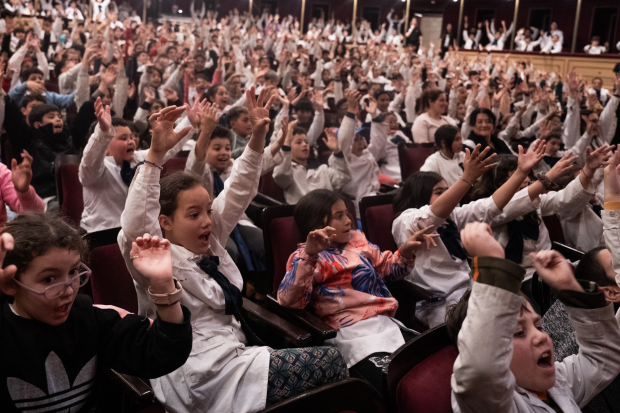  Concierto para escolares del programa Música en la Escuela, en el Teatro Solís