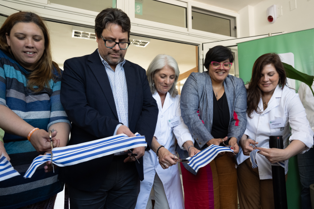 Inauguración de obras de reacondicionamiento en la Policlínica INVE 16