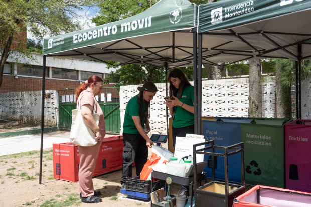 Ecocentro móvil en Parque Posadas