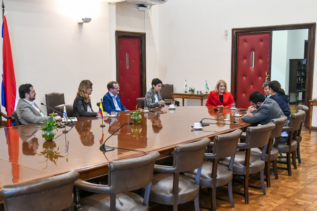 Visita de Claudia López alcaldesa de Bogotá