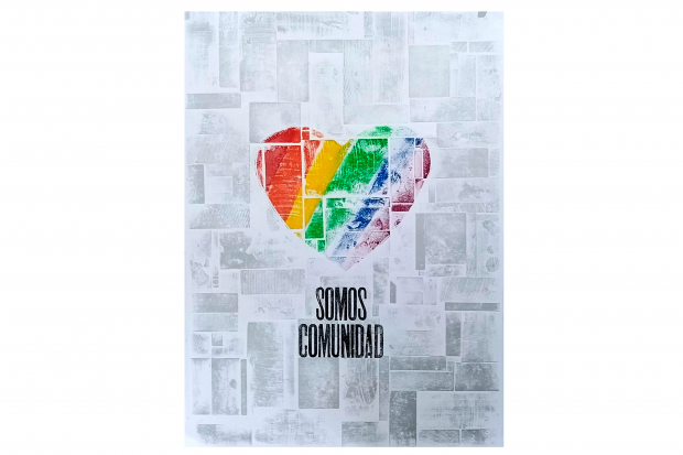 Afiches por los derechos LGBTIQ+