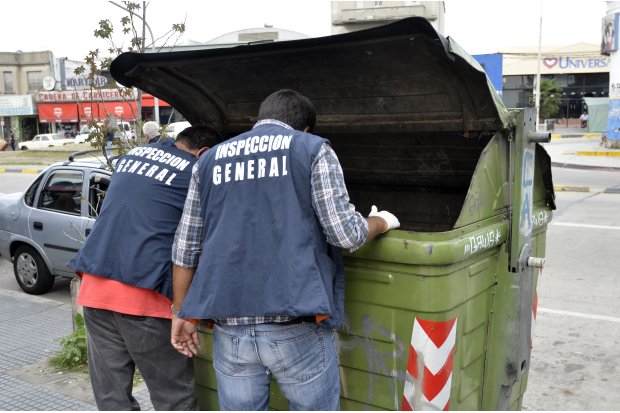 Fiscalizacion de gestion de residuos en comercios y empresas en Paso Molino 
