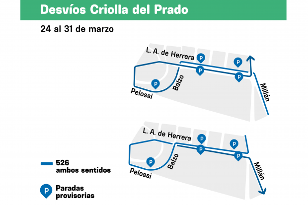 Transporte colectivo hacia la Criolla del Prado 2024