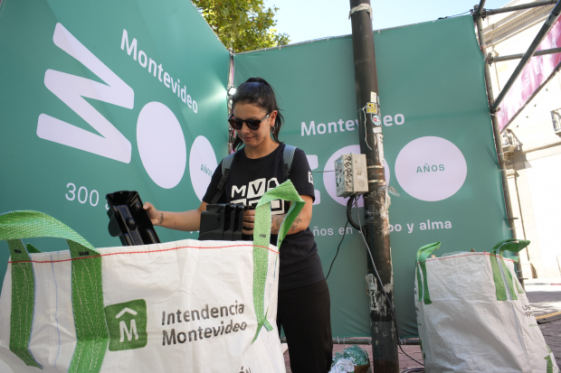 Punto Verde en los festejos por los 300 años de Montevideo 
