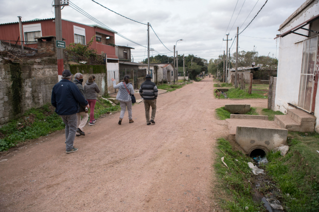 Comienzo de obras en barrio Maracaná Norte en el marco del Plan ABC