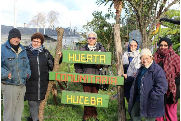 Huerta Comunitaria en el Centro de Barrio Peñarol.