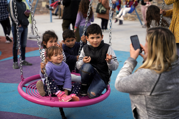 Inauguración de la Plaza de Palos