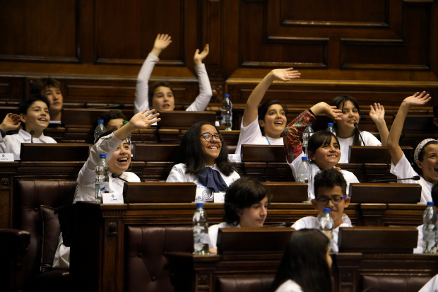 Apertura del Parlamento de Niñas, Niños y Adolescentes
