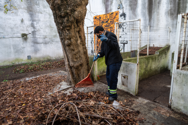  Trabajos de limpieza en Tocó Venir en el marco del Programa ABC Oportunidad Trabajo