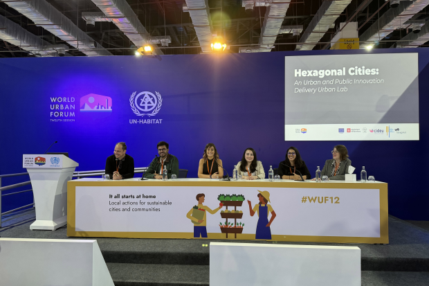 Presentación de Atlas de desigualdades territoriales en el Foro Mundial de Urbanismo