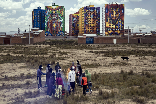  Héroes del Brillo. Bolivia, 2015 - 2018. Fotografía e ilustración. Autor: Federico Estol