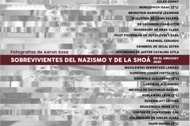 Inauguración de la exposición "Sobrevivientes del Nazismo y de la Shoá en el Uruguay 2020"