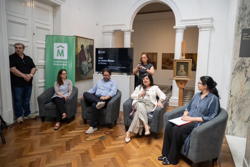  Presentación de nueva obra de Juan Manuel Blanes en el Museo B