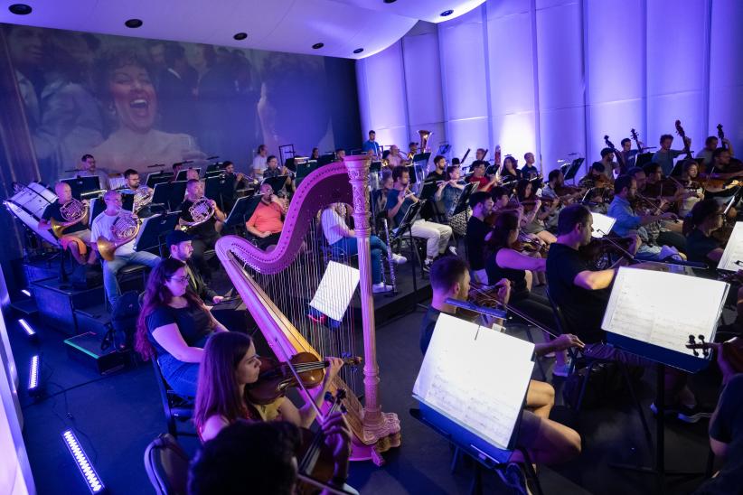 Ensayo general del espectáculo Filarmónica de Película