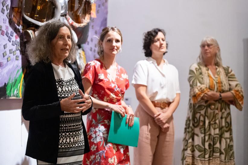 Inauguración de exposición PURE GOLD, en el Museo Blanes