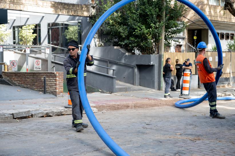 Registro de obra en calle Williman