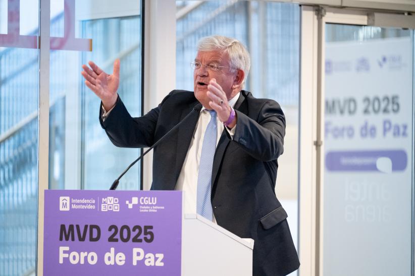 Montevideo, destino de Paz