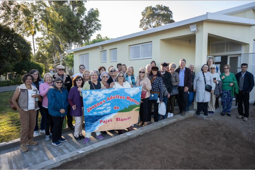  Inauguración de la Casa comunitaria de adultos jóvenes de Paj