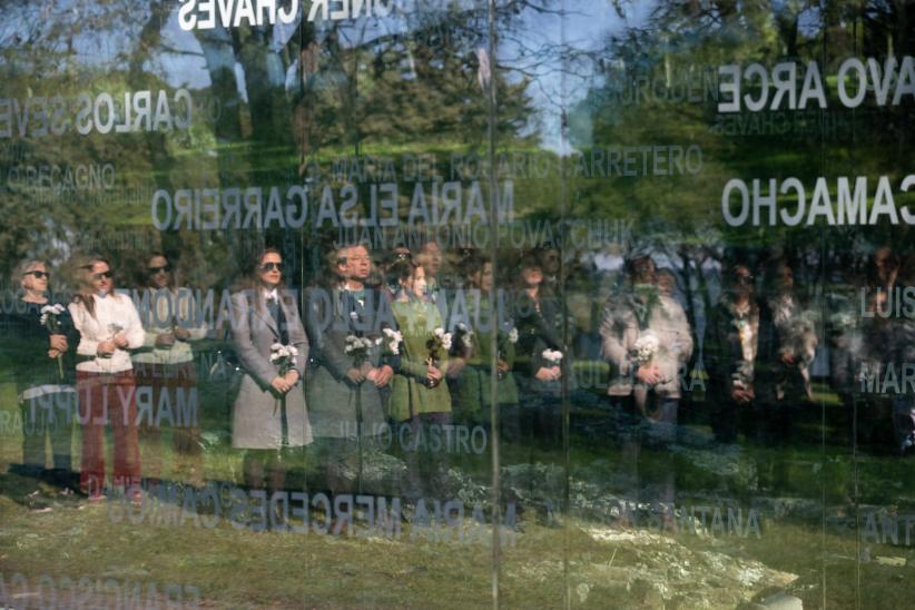 omenaje a los detenidos desaparecidos por la dictadura cívico-m