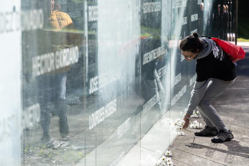 omenaje a los detenidos desaparecidos por la dictadura cívico-m