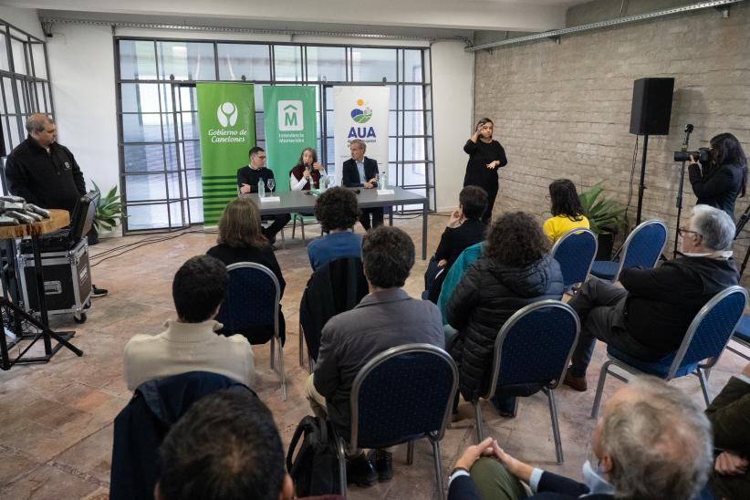 Firma de un convenio con la Intendencia de Canelones y la organi