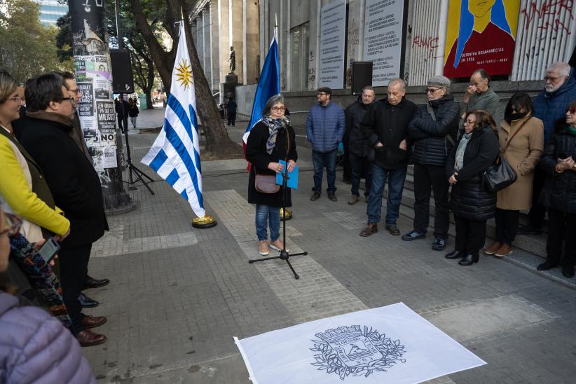 Inauguración de placa conmemorativa en el ex Liceo Francés