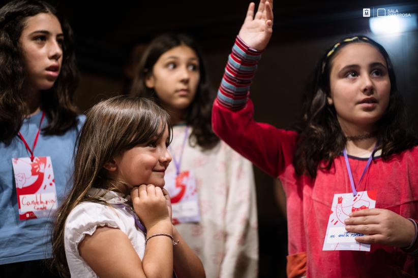 Primer encuentro de la Comisión de niñas y niños de Sala Zita