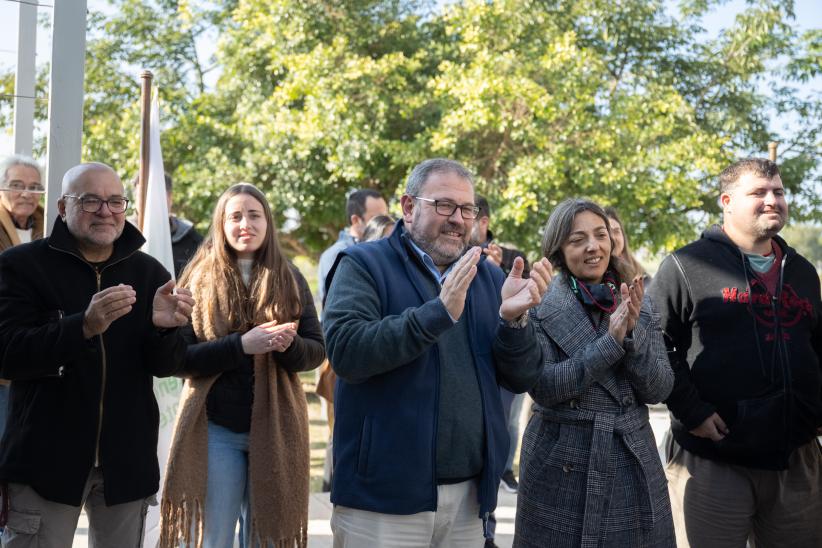 Inauguración de la cantina y comedor en el PTI del Cerro