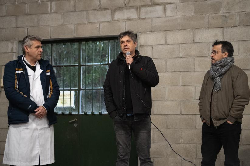 Presentación de maqueta háptica en la Escuela Nº 198 para ni