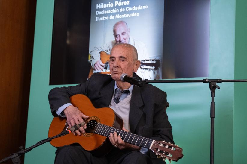 Declaración de Ciudadano Ilustre a Hilario Pérez
