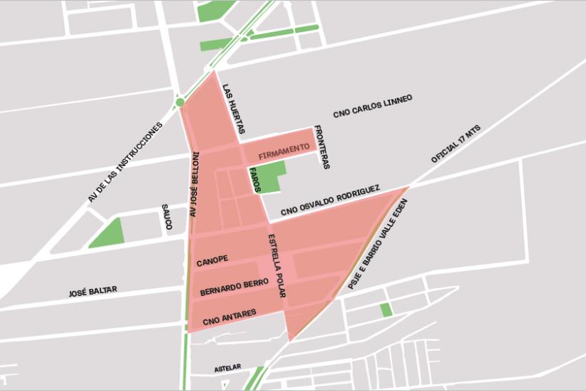 Mapa de Puntas de Manga
