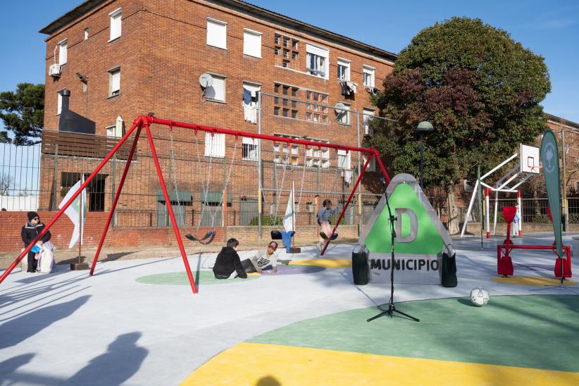  Inauguración de obra del Presupuesto Participativo en Plaza Ge