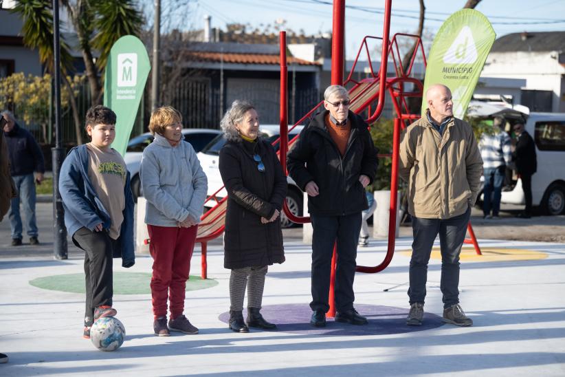  Inauguración de obra del Presupuesto Participativo en Plaza Ge